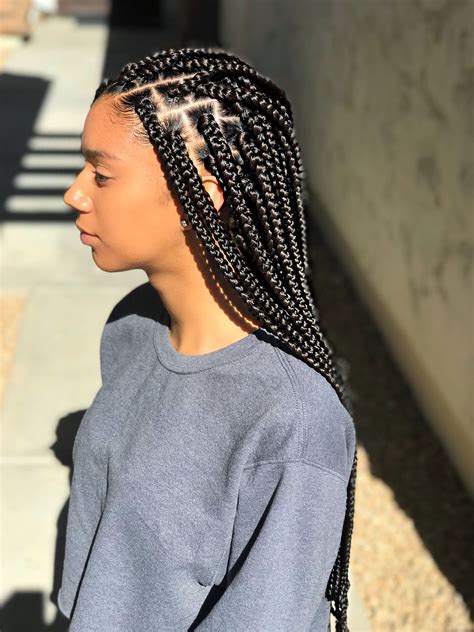 cute hairstyles for box braids|36 Box Braids Hairstyles with Small, Medium and。